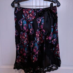 Shelli Segal Laundry Silk Skirt
